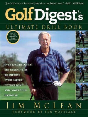 cover image of Golf Digest's Ultimate Drill Book
